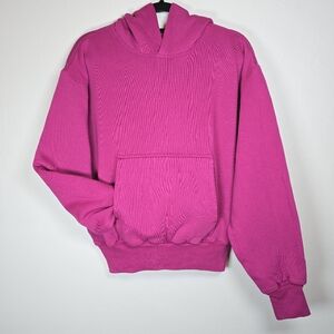 Yeezy x Gap Kanye West Men's Double Layer Sweatshirt Hoodie Pink Small Unisex